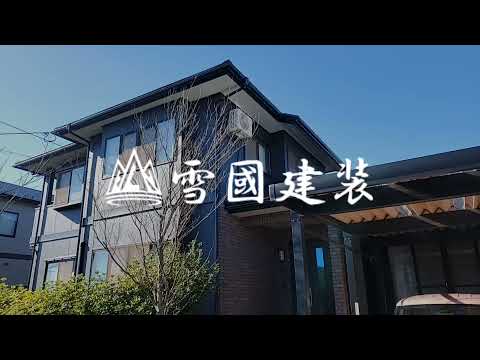 坂井市K様邸の外観を映した施工動画の表紙