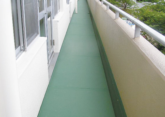 水性アーキルーフ：メーカー掲載の用途画像