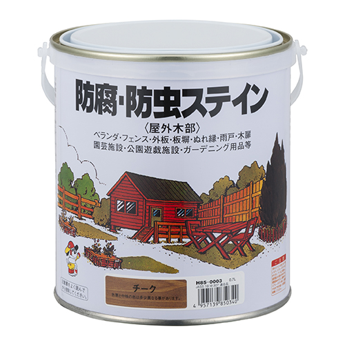 防腐・防虫ステイン：メーカー掲載の商品画像